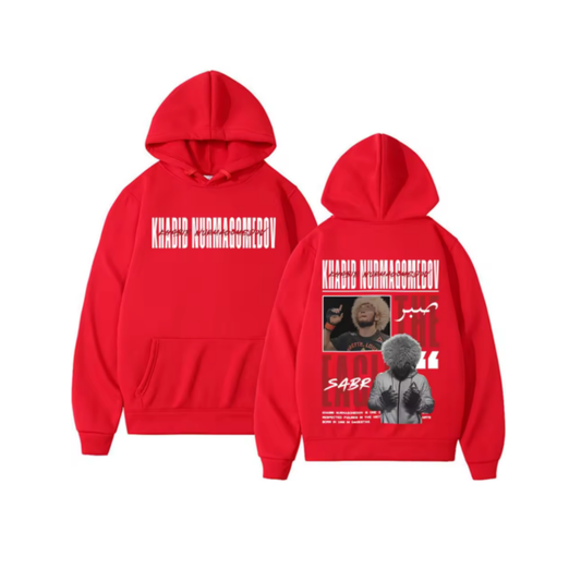 Khabib Nurmagomedov Hoodie Red
